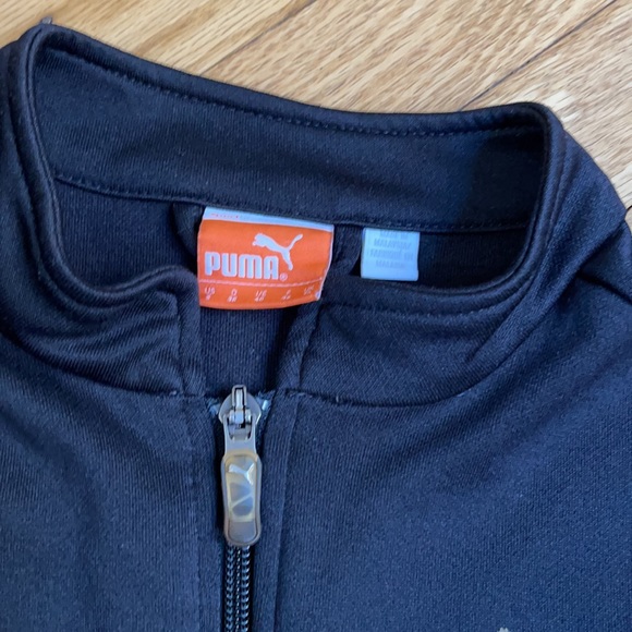 PUMA black zip up jacket size small - Picture 3 of 9